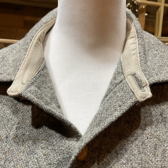 Vintage 100% welsh virgin wool jacket/shirt - Picture 4 of 7